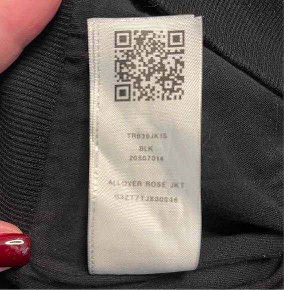 True Religion ALL OVER ROSE Jacket Size Large TR839JK15 - Picture 8 of 10